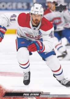 Paul Byron Montreal Canadiens Upper Deck 2022/23 Series 2 #351