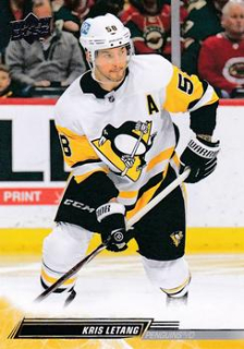 Kris Letang Pittsburgh Penguins Upper Deck 2022/23 Series 2 #388