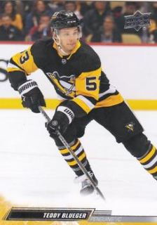 Teddy Blueger Pittsburgh Penguins Upper Deck 2022/23 Series 2 #389