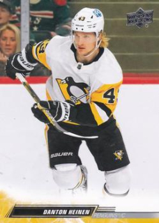 Danton Heinen Pittsburgh Penguins Upper Deck 2022/23 Series 2 #391