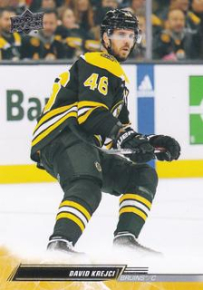 David Krejci Boston Bruins Upper Deck 2022/23 Extended Series #513