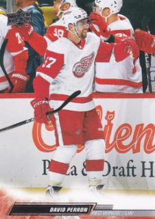 David Perron Detroit Red Wings Upper Deck 2022/23 Extended Series #551