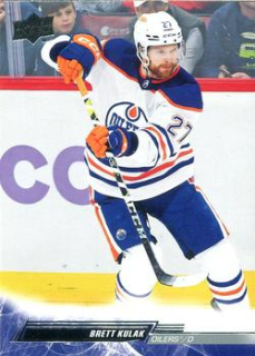 Brett Kulak Edmonton Oilers Upper Deck 2022/23 Extended Series #560