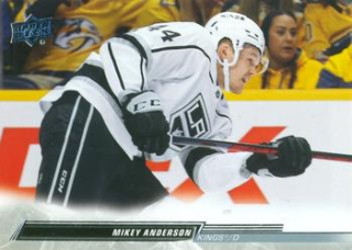 Mikey Anderson Los Angeles Kings Upper Deck 2022/23 Extended Series #568