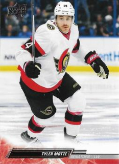Tyler Motte Ottawa Senators Upper Deck 2022/23 Extended Series #600