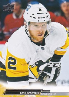 Chad Ruhwedel Pittsburgh Penguins Upper Deck 2022/23 Extended Series #609