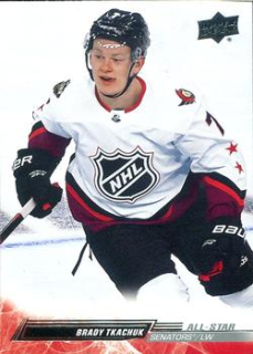 Brady Tkachuk Ottawa Senators Upper Deck 2022/23 Extended Series #658