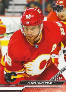 Elias Lindholm Calgary Flames Upper Deck 2023/24 Series 1 #25
