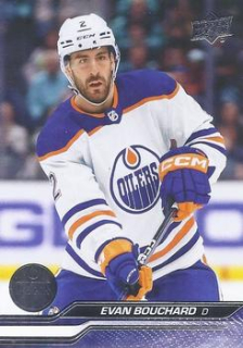 Evan Bouchard Edmonton Oilers Upper Deck 2023/24 Series 1 #71