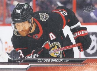 Claude Giroux Ottawa Senators Upper Deck 2023/24 Series 1 #127