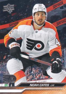 Noah Cates Philadelphia Flyers Upper Deck 2023/24 Series 1 #134