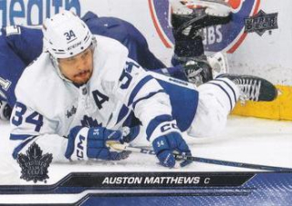 Auston Matthews Toronto Maple Leafs Upper Deck 2023/24 Series 1 #167