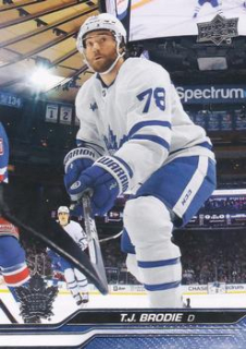 T.J. Brodie Toronto Maple Leafs Upper Deck 2023/24 Series 1 #170