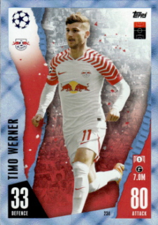 Timo Werner RB Leipzig 2023/24 Topps Match Attax UEFA ChL Crystal Parallel #234