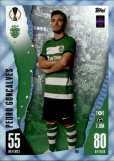 Pedro Goncalves Sporting CP 2023/24 Topps Match Attax UEFA ChL Crystal Parallel #295