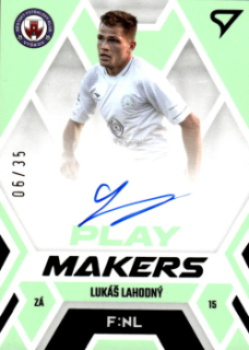 Lukas Lahodny Vyskov SportZoo FORTUNA:LIGA 2023/24 1. serie F:NL Playmakers Auto /35 #NLS-LL