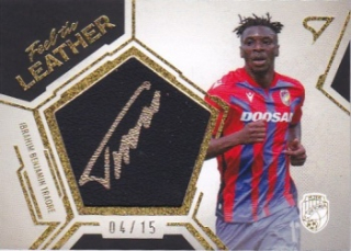 Ibrahim Benjamin Traore Viktoria Plzen SportZoo FORTUNA:LIGA 2023/24 1. serie Feel the Leather /15 #FL-IT