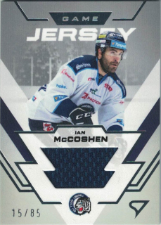 Ian McCoshen Liberec Tipsport ELH 2023/24 SportZoo 1. serie Game Jersey /85 #GJ-IM