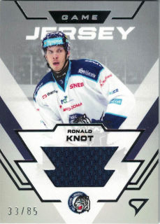 Ronald Knot Liberec Tipsport ELH 2023/24 SportZoo 2. serie Game Jersey /85 #GJ-RK
