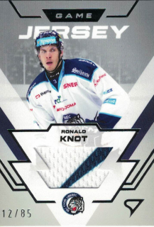 Ronald Knot Liberec Tipsport ELH 2023/24 SportZoo 2. serie Game Jersey /85 #GJ-RK