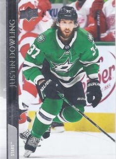 Justin Dowling Dallas Stars Upper Deck 2020/21 Extended Series #542
