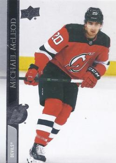 Michael McLeod New Jersey Devils Upper Deck 2020/21 Extended Series #584