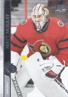 Matt Murray Ottawa Senators Upper Deck 2020/21 Extended Series #601