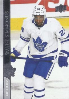Wayne Simmonds Toronto Maple Leafs Upper Deck 2020/21 Extended Series #631