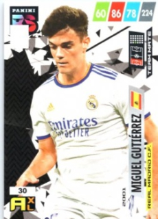 Miguel Gutierrez Real Madrid 2022 FIFA 365 Rising Star / Team Mate #RS30