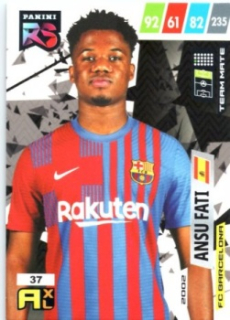 Ansu Fati FC Barcelona 2022 FIFA 365 Rising Star / Team Mate #RS37