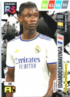 Eduardo Camavinga Real Madrid 2022 FIFA 365 Rising Star / Team Mate #RS38