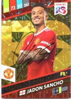 Jadon Sancho Manchester United 2022 FIFA 365 Rising Star / Limited Edition #RSLE-JS