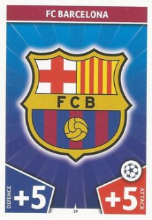 Club Badge FC Barcelona 2017/18 Topps Match Attax CL Club Badge #19