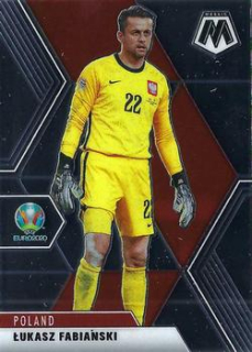 Lukasz Fabianski Poland Panini UEFA EURO 2020 Mosaic #66