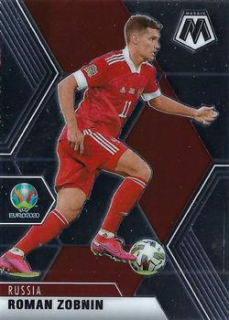 Roman Zobnin Russia Panini UEFA EURO 2020 Mosaic #74