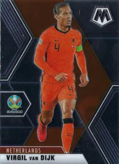 Virgil van Dijk Netherlands Panini UEFA EURO 2020 Mosaic #141
