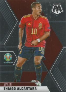 Thiago Alcantara Spain Panini UEFA EURO 2020 Mosaic #168