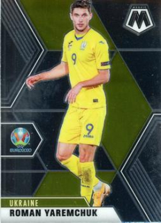 Roman Yaremchuk Ukraine Panini UEFA EURO 2020 Mosaic #187