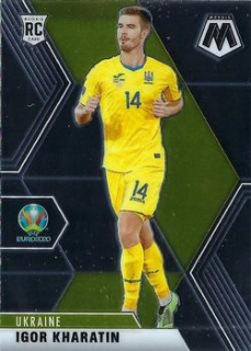 Igor Kharatin Ukraine Panini UEFA EURO 2020 Mosaic #190