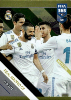 Real Madrid CF - 3 Times European Champion in a row Real Madrid 2019 FIFA 365 Milestone #69