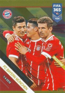 FC Bayern Munchen - 28 Times German Champion Bayern Munchen 2019 FIFA 365 Milestone #104