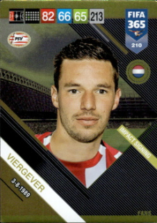 Nick Viergever PSV Eindhoven 2019 FIFA 365 Impact Signing #210