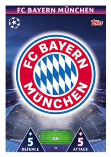 Club Badge Bayern Munchen 2018/19 Topps Match Attax CL Club Badge #73