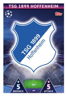 Club Badge TSG 1899 Hoffenheim 2018/19 Topps Match Attax CL Club Badge #109