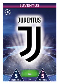 Club Badge Juventus FC 2018/19 Topps Match Attax CL Club Badge #379