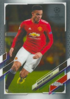 Mason Greenwood Manchester United 2020/21 Topps Chrome UEFA Champions League #17