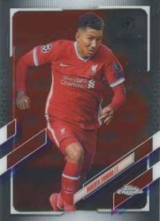 Roberto Firmino Liverpool 2020/21 Topps Chrome UEFA Champions League #33