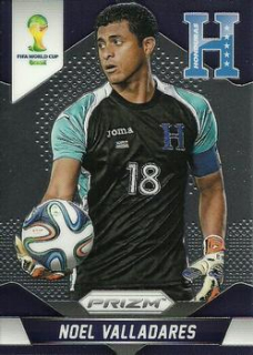 Noel Valladares Honduras Panini 2014 PRIZM World Cup #113