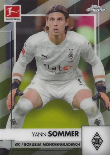 Yann Sommer Borussia Monchengladbach 2020/21 Topps Chrome Bundesliga #77