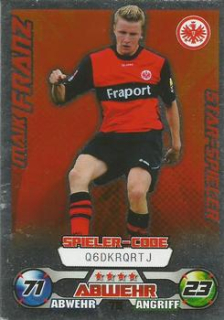 Maik Franz Eintracht Frankfurt 2009/10 Topps MA Bundesliga Star Spieler #78